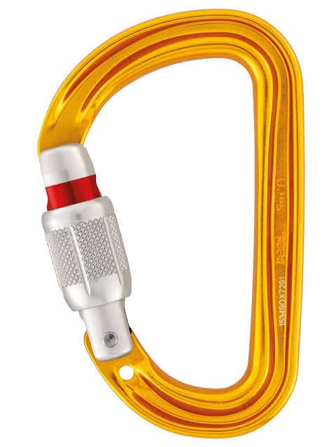 Offset D-Shaped Carabiner